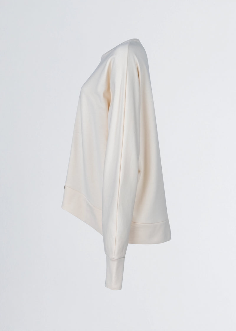 Paola T. Felpa corta in cotone stretch Enormi sconti