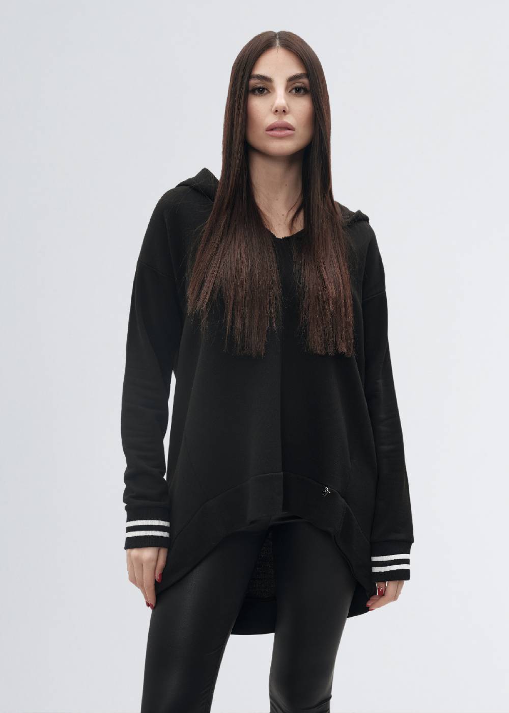 Paola T. Felpa con cappuccio oversize 50% di sconto per tempo limitato