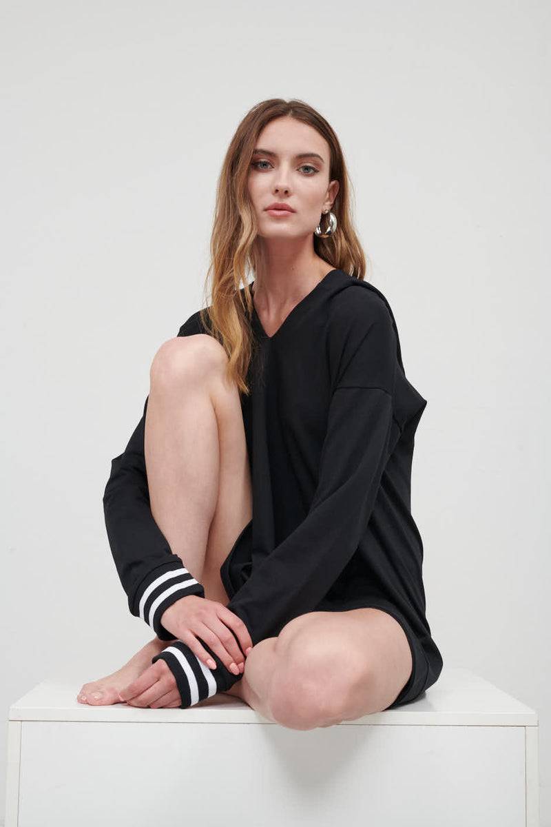 Paola T. Felpa con cappuccio oversize 50% di sconto per tempo limitato