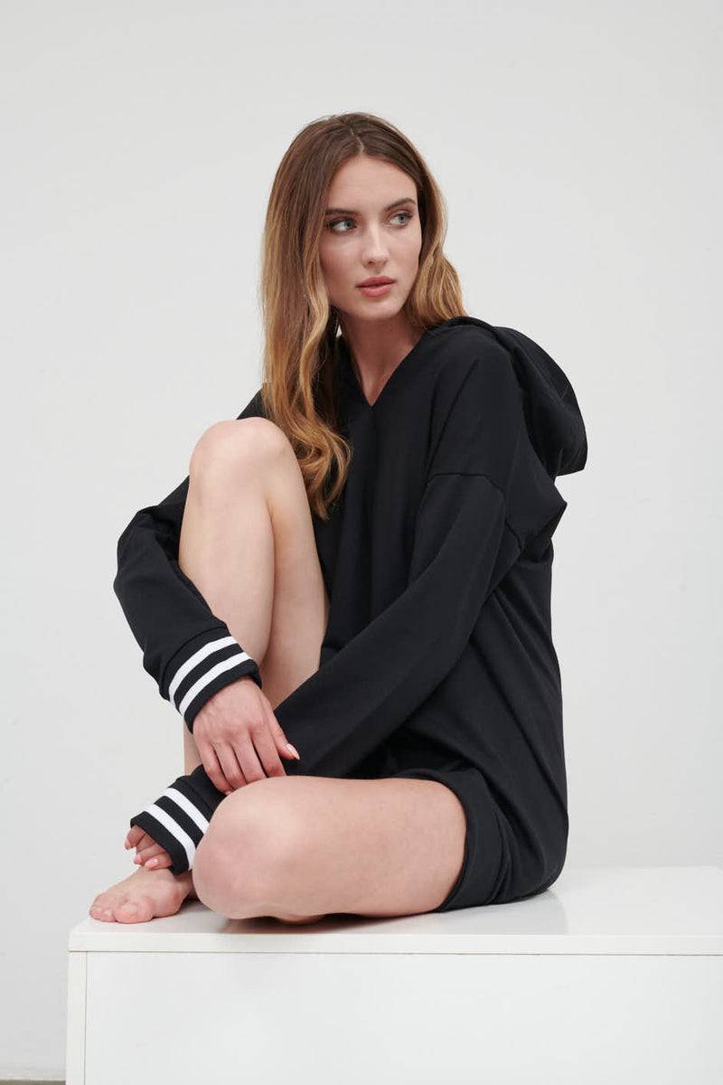 Paola T. Felpa con cappuccio oversize 50% di sconto per tempo limitato
