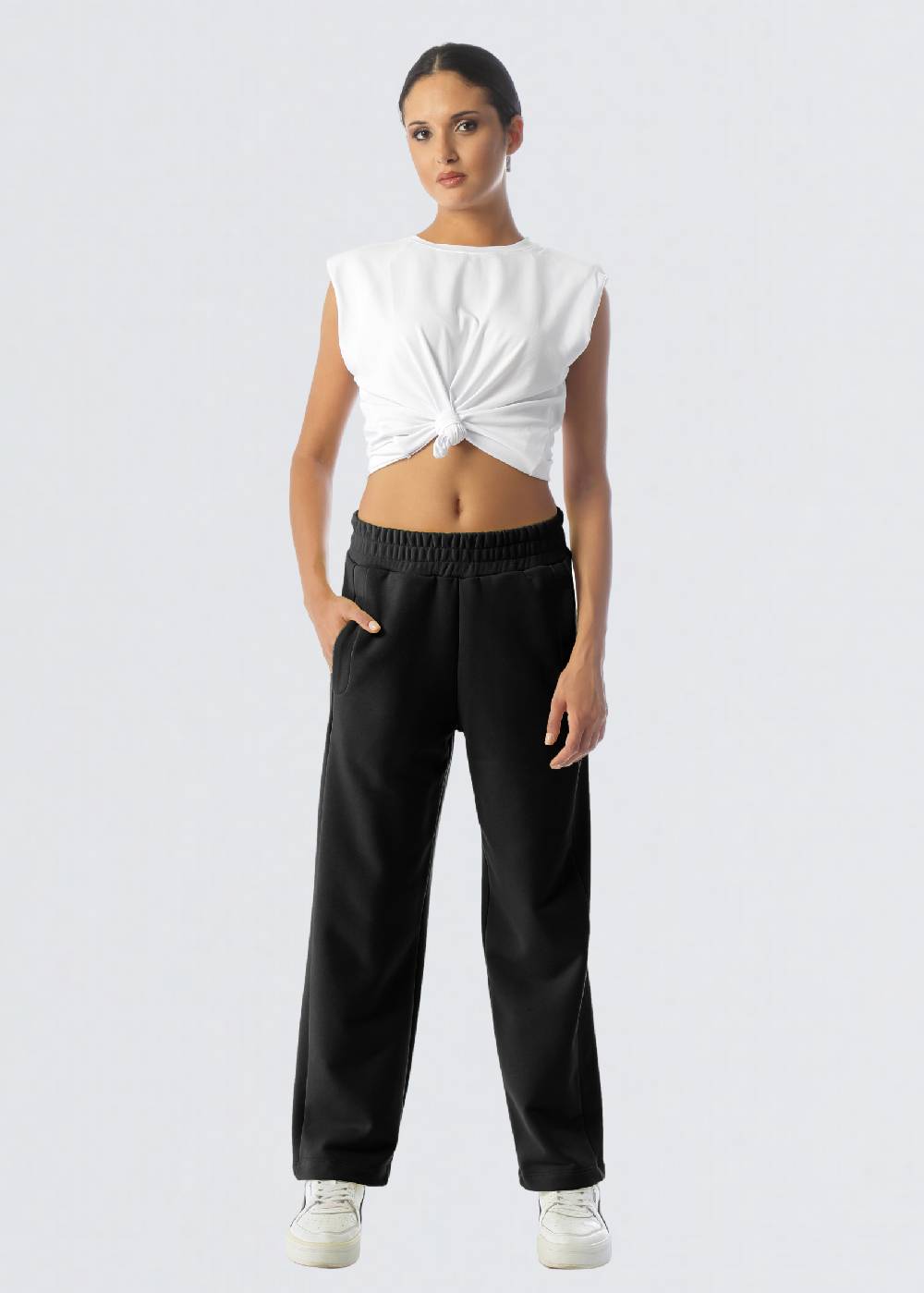 Paola T. Pantalone in cotone stretch Italy