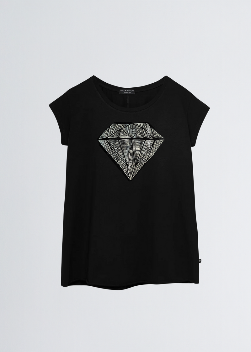 Paola T. Maxi t-shirt Diamond Shopping Online