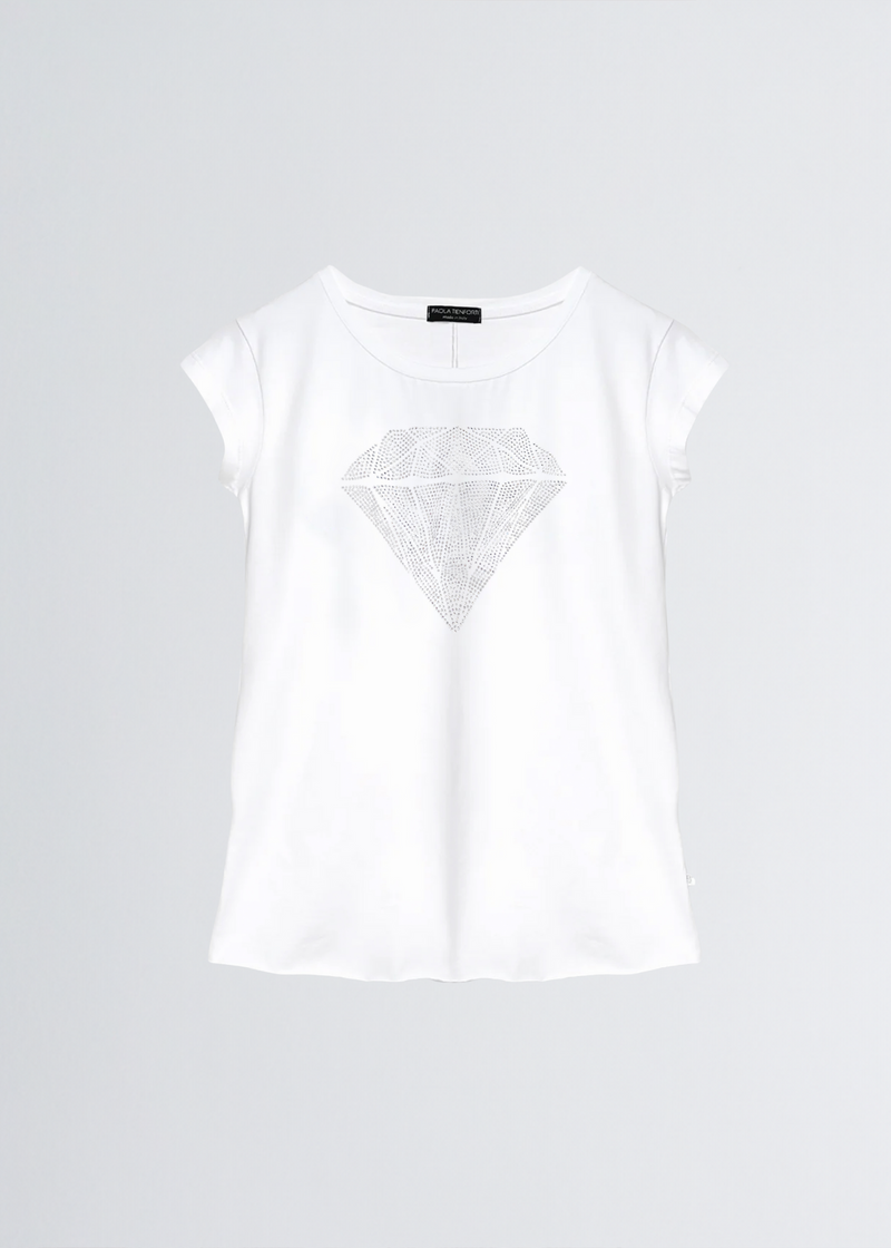 Paola T. Maxi t-shirt Diamond Affare Del Giorno