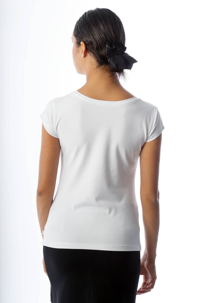 Paola T. T-shirt slim Offerta migliore