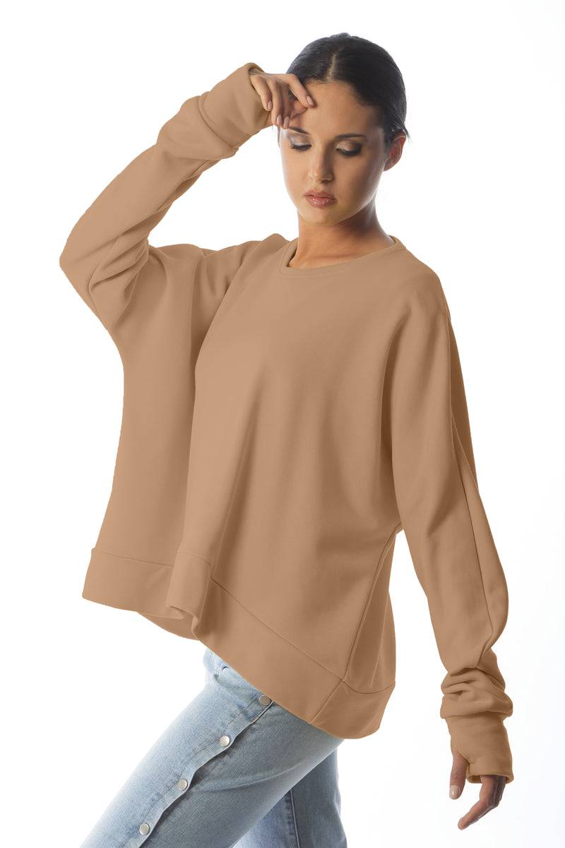 Paola T. Felpa corta in cotone stretch 50% di sconto per tempo limitato