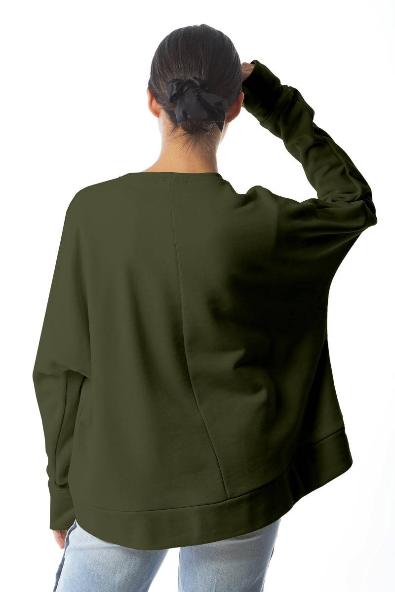 Paola T. Felpa corta in cotone stretch Sconti questo mese