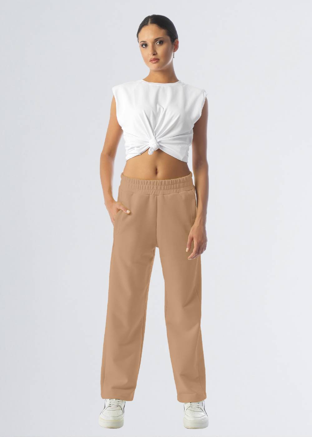 Paola T. Pantalone in cotone stretch Qualità Garantita
