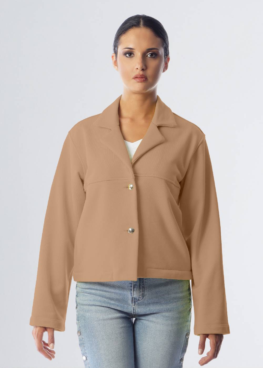 Paola T. Giacca Spencer in felpa Prezzo Ridotto