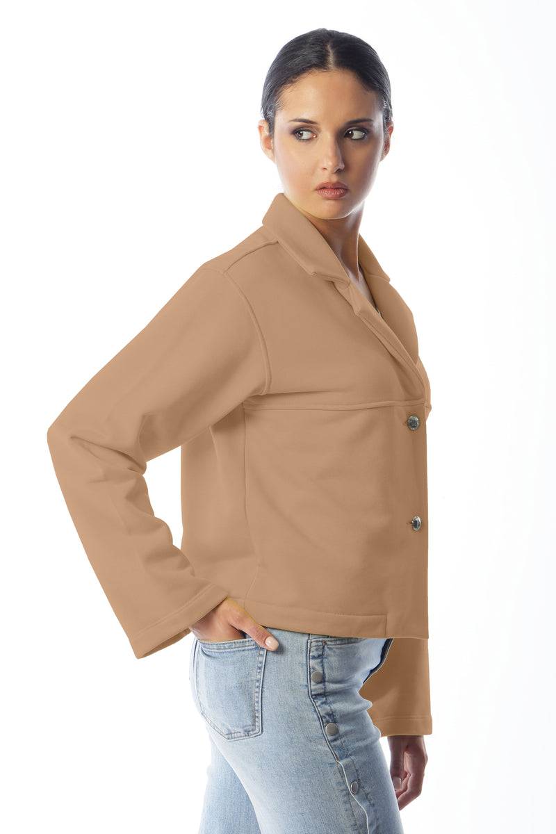Paola T. Giacca Spencer in felpa Prezzo Ridotto