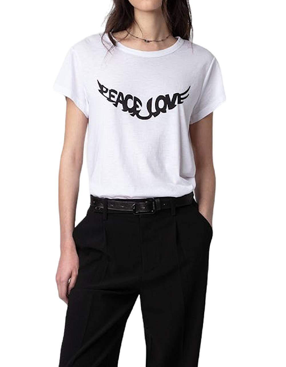 ZADIG&VOLTAIRE SKU: JWTS01633BLANC Affare Del Giorno