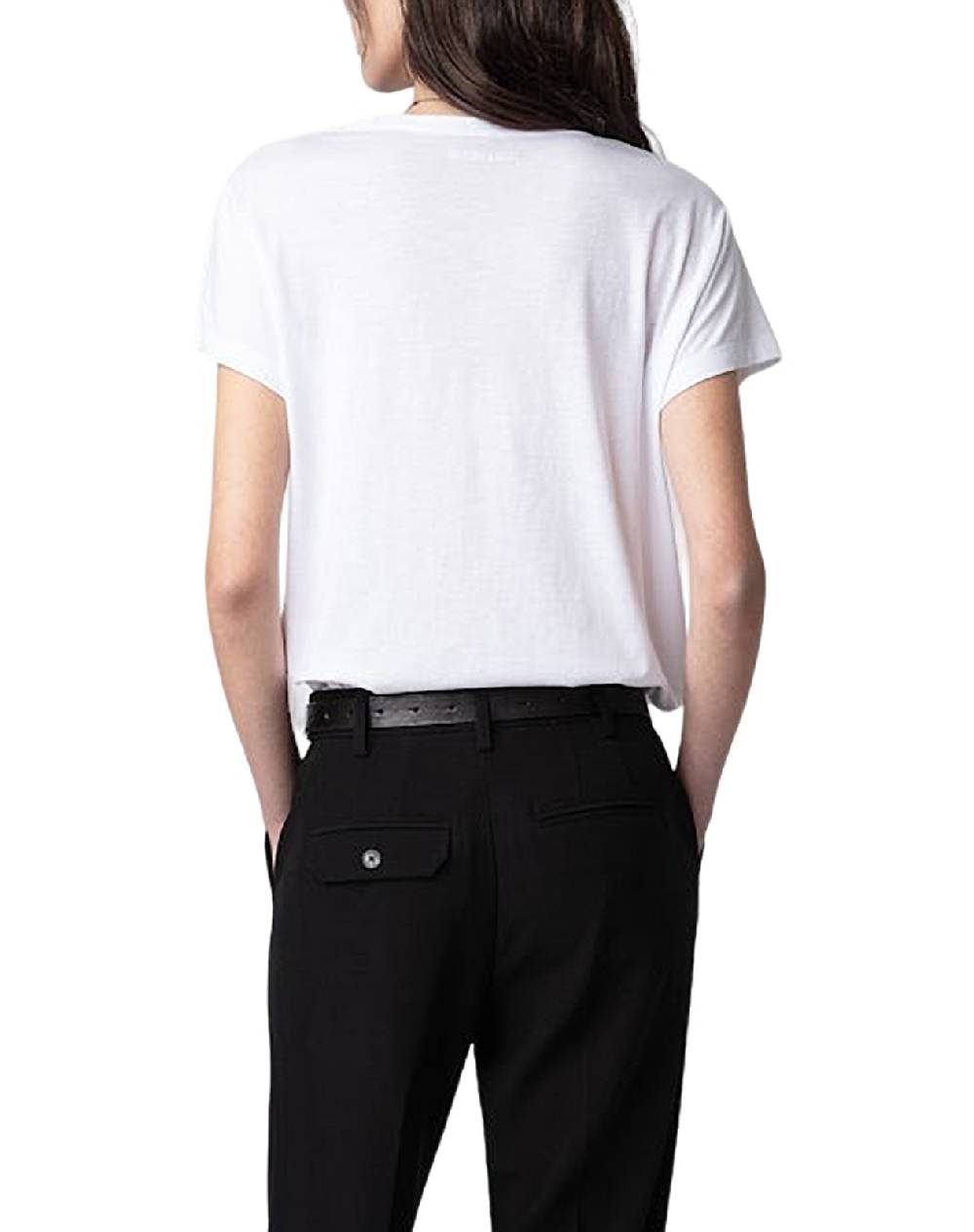 ZADIG&VOLTAIRE SKU: JWTS01633BLANC Affare Del Giorno
