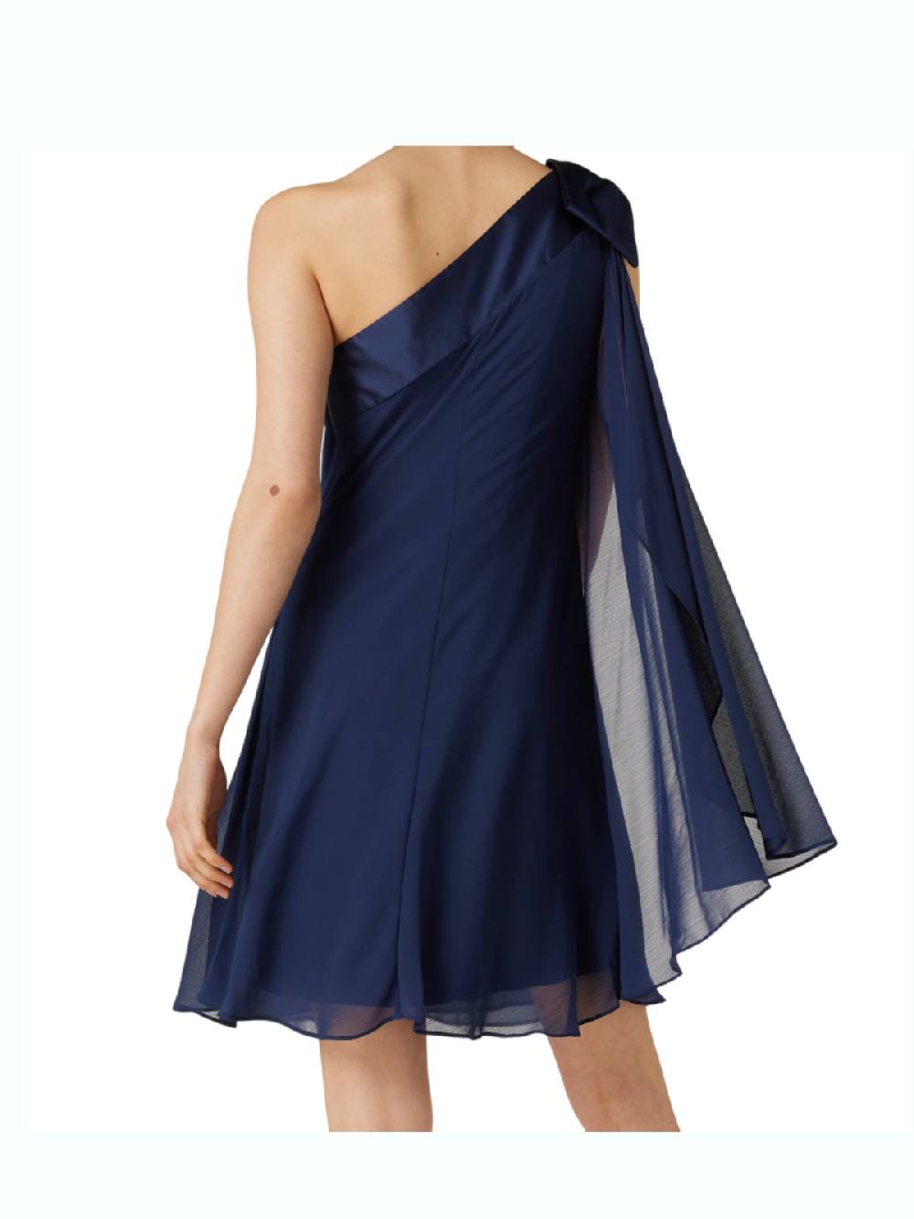 LAUREN RALPH LAUREN ABITO MONOSPALLA CON FIOCCO BLU 253937401002 SKU: 253937401002 Presa