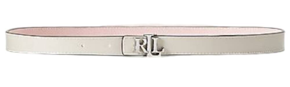 LAUREN RALPH LAUREN Cintura reversibile goffrata con logo 412935629001 SKU: 412935629001 Italy