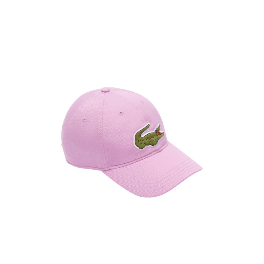 LACOSTE BERRETTO UNISEX IN TWILL DI COTONE BIOLOGICO REGOLABILE LACOSTE ROSA RK9871IXV SKU: RK9871IXV Italia