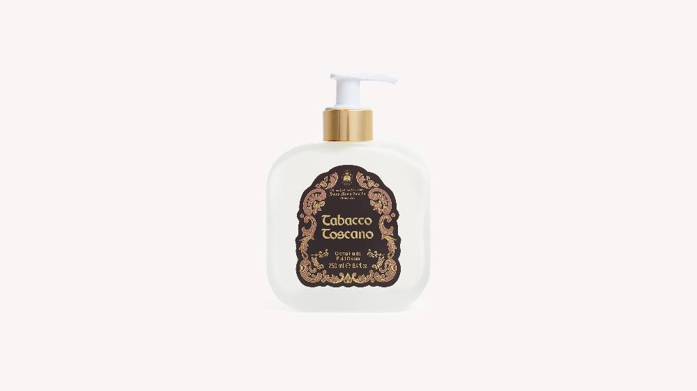 SANTA MARIA NOVELLA CREMA FLUIDA TABACCO TOSCANO 250ML 3181202250ML SKU: 3181202250ML Saldi Di Fabbrica