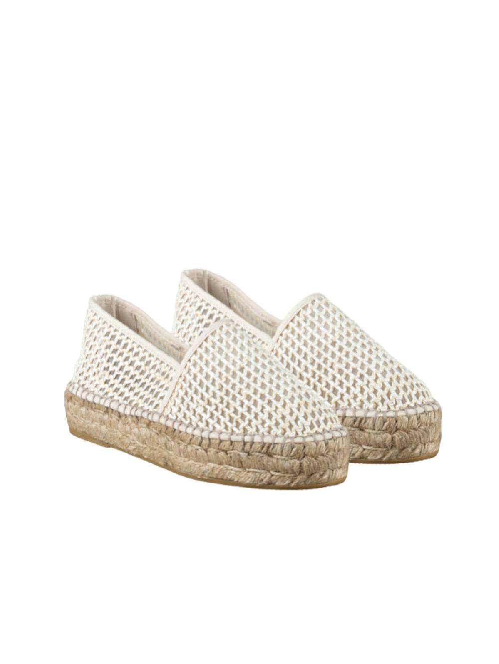 ESPADRILLES SLIP ON DENNY RETE BIANCA 1559119BLANCO SKU: 11559119BLANCO Saldi