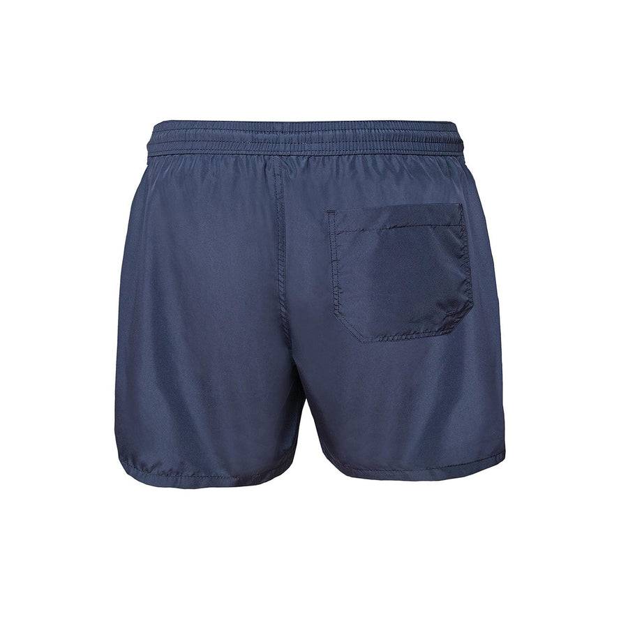 Paolo Pecora Costume da Bagno Boxer Tinta Unita Blue Spedizione Gratuita