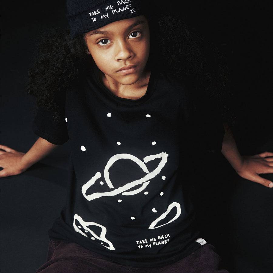 Paolo Pecora T-shirt in Jersey Nera "Space" by Pietro Terzini Convenienza