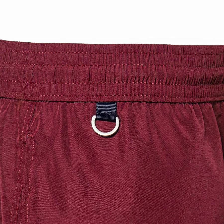 Paolo Pecora Boxer Mare Unisex Tinta Unita Bordeau Nuova