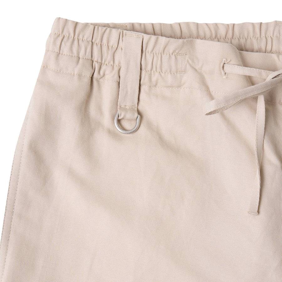 Paolo Pecora Pantalone in Tela di Cotone Lino - Sabbia Consegna Veloce
