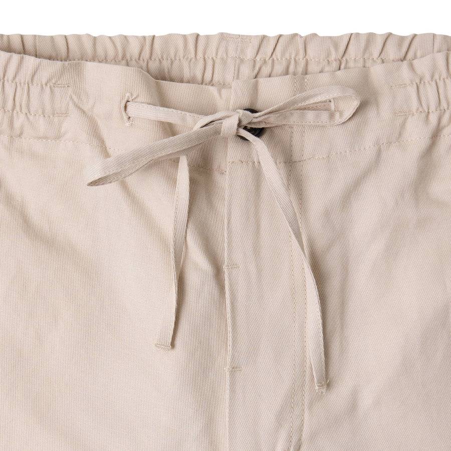 Paolo Pecora Pantalone in Tela di Cotone Lino - Sabbia Consegna Veloce