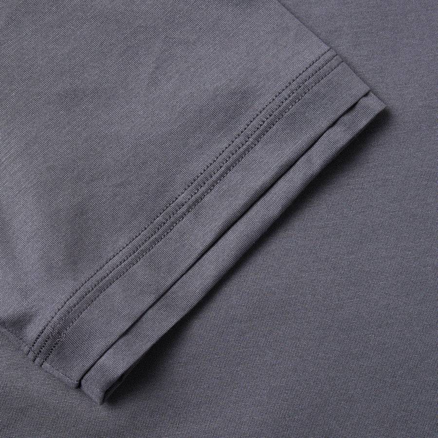 Paolo Pecora T-Shirt in Jersey Lucido - Antracite Sconto