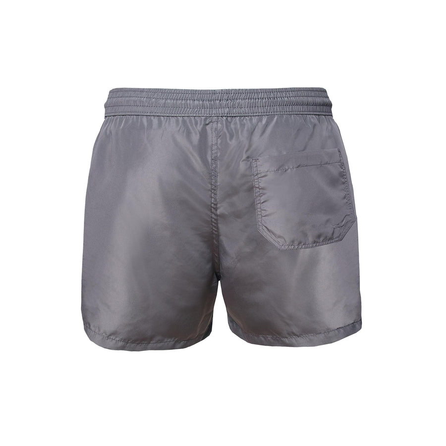 Paolo Pecora Costume da Bagno Boxer Unisex Tinta Grigio Offerta