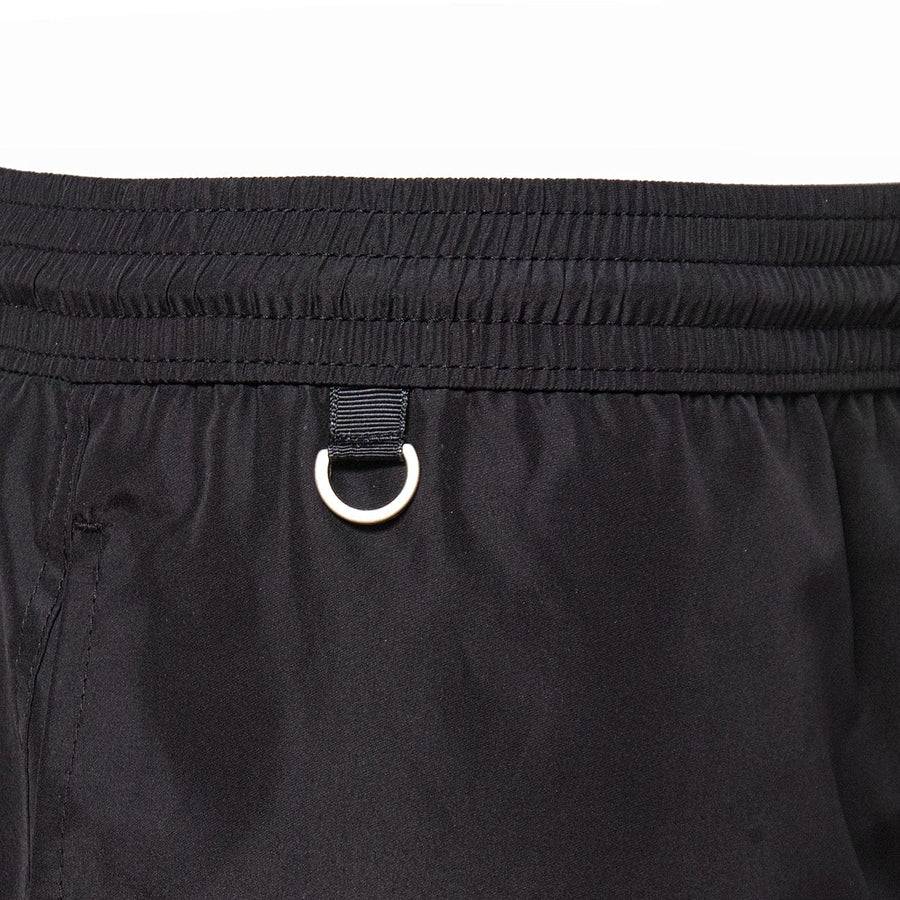 Paolo Pecora Costume da Bagno Boxer Tinta Unita Nero Saldi