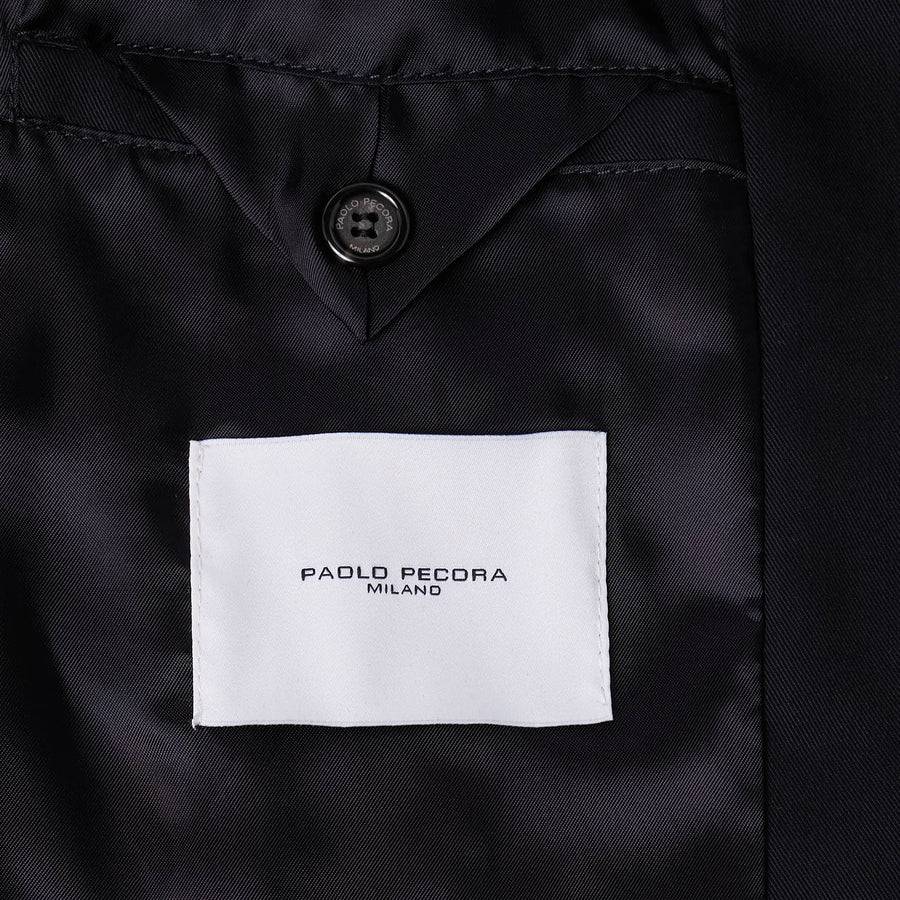 Paolo Pecora Giacca Sportiva in Tela di Cotone - Nero Moda