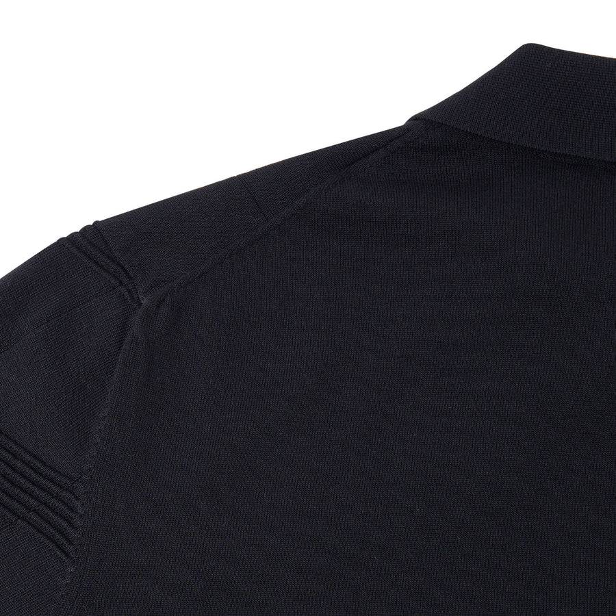 Paolo Pecora Maglia in Cotone Crepe Extrafine - Nero 2025
