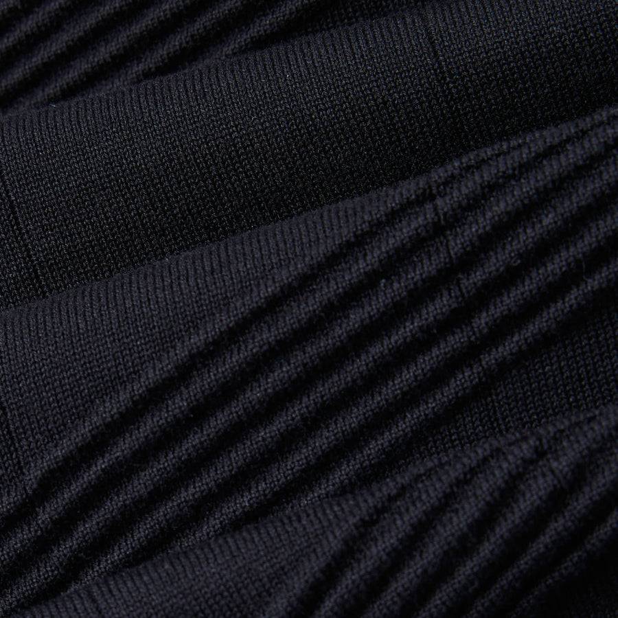 Paolo Pecora Maglia in Cotone Crepe Extrafine - Nero 2025