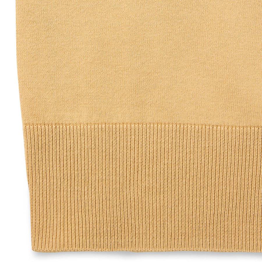 Paolo Pecora Maglia Girocollo in Puro Cotone Extrafine - Curry Nuovo