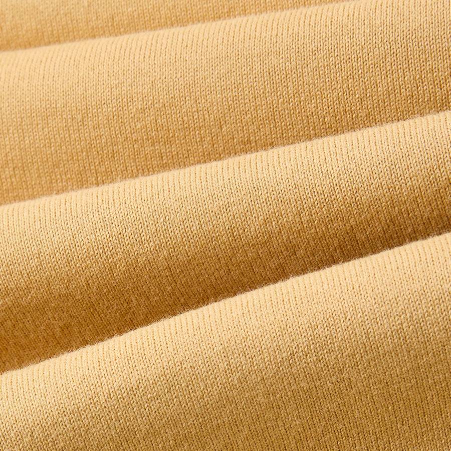 Paolo Pecora Maglia Girocollo in Puro Cotone Extrafine - Curry Nuovo