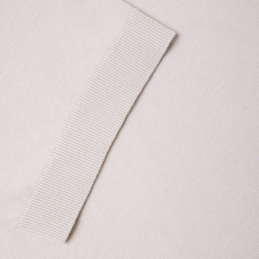 Paolo Pecora Maglia in Cotone Extrafine - Sabbia Spedizione Gratuita