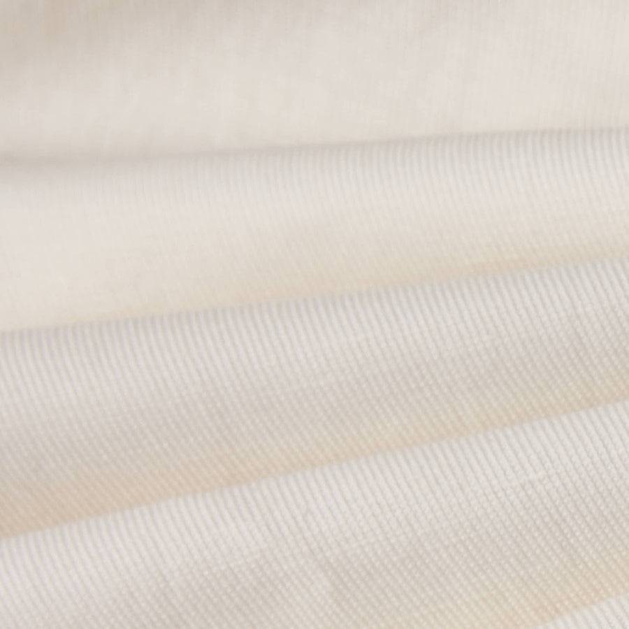 Paolo Pecora Pantaloni in Tela di Cotone Lino - Bianco Ecru Fino Al -60%