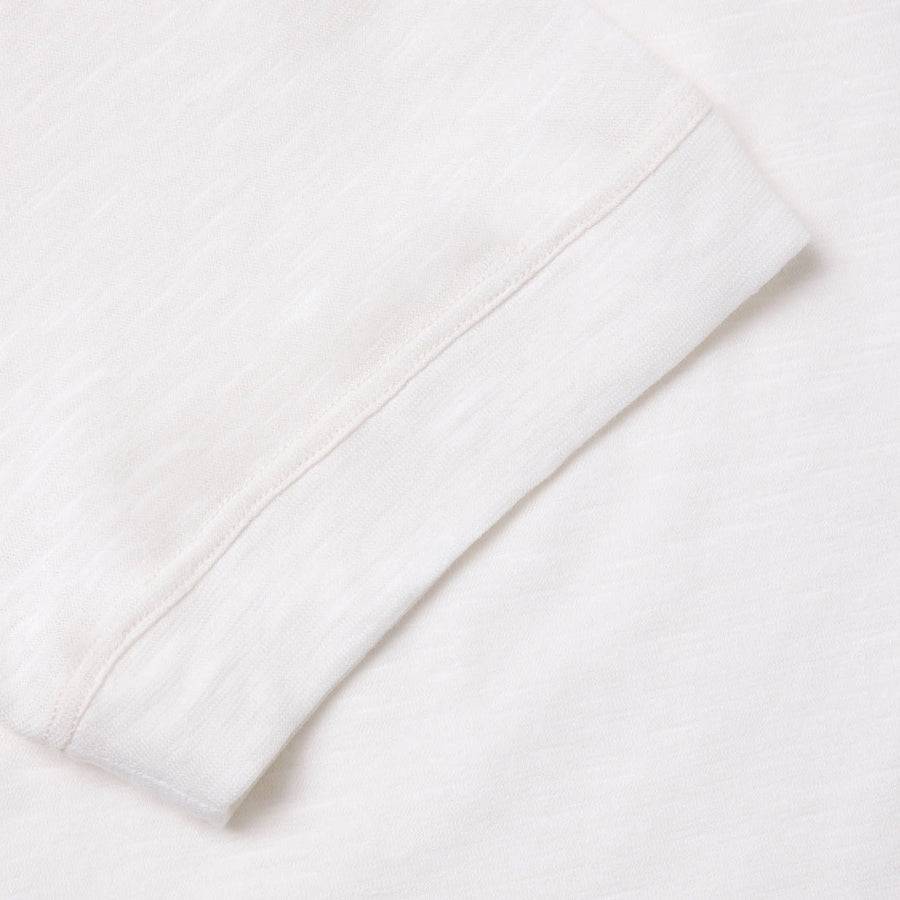 Paolo Pecora T-shirt Jersey Cotone Lino - Bianca Shopping Online