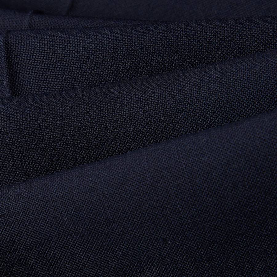 Paolo Pecora Pantaloni in Fresco Lana - Blu Navy Presa
