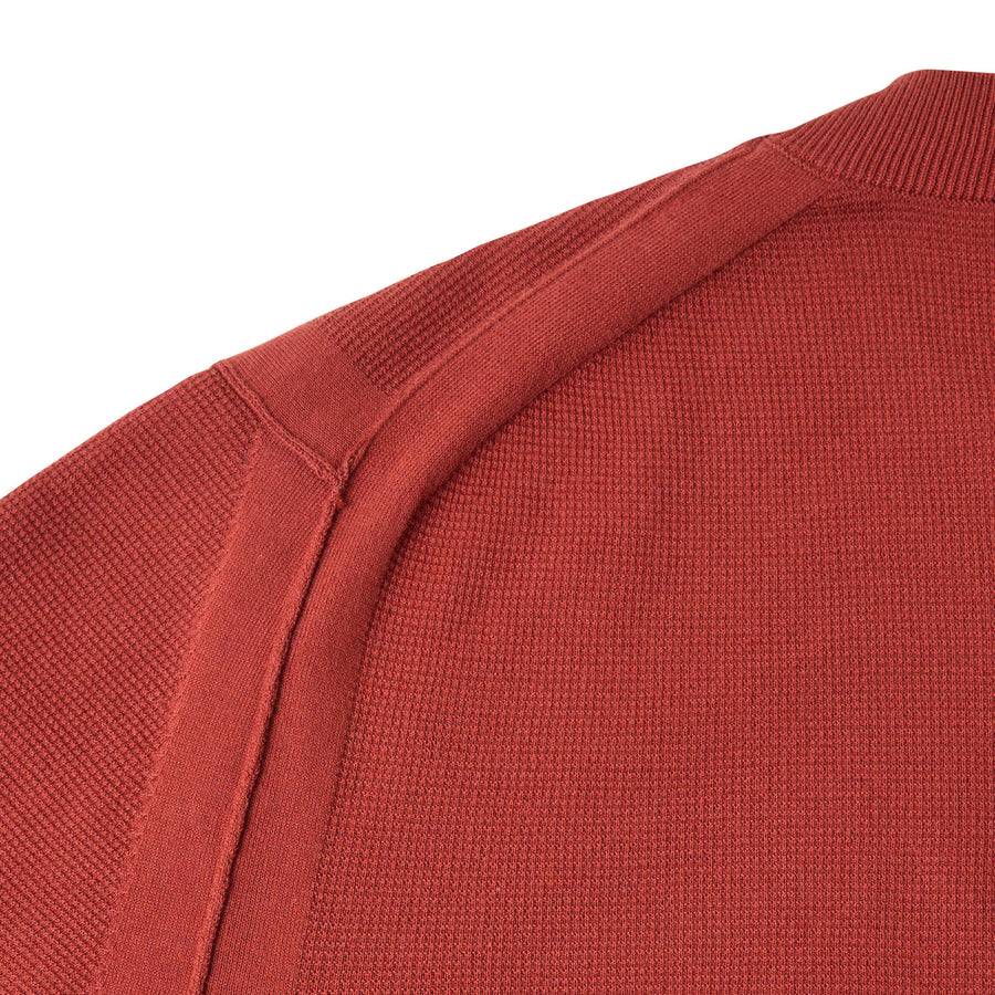 Paolo Pecora Maglia Puro Cotone Extrafine - Rosso Granata Economico