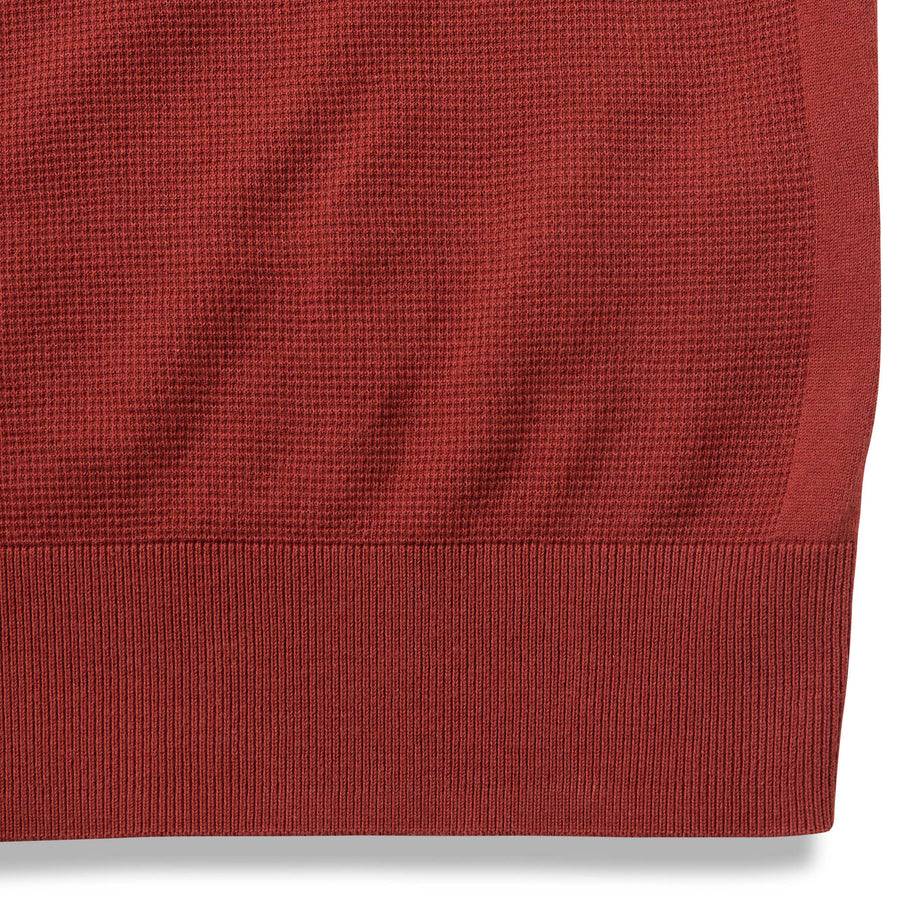Paolo Pecora Maglia Puro Cotone Extrafine - Rosso Granata Economico