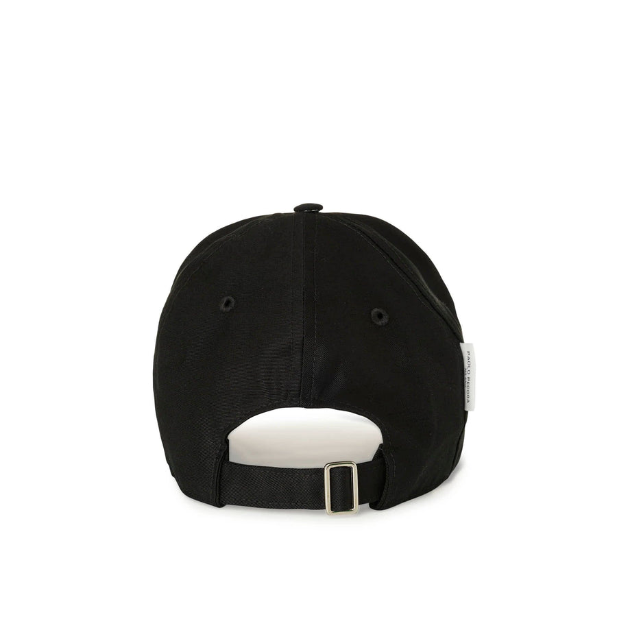Paolo Pecora Cappellino di Cotone Nero "Vibes" by Pietro Terzini Saldi