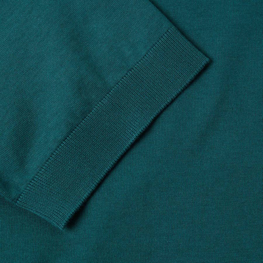 Paolo Pecora Maglia Puro Cotone Extrafine - Verde Moda