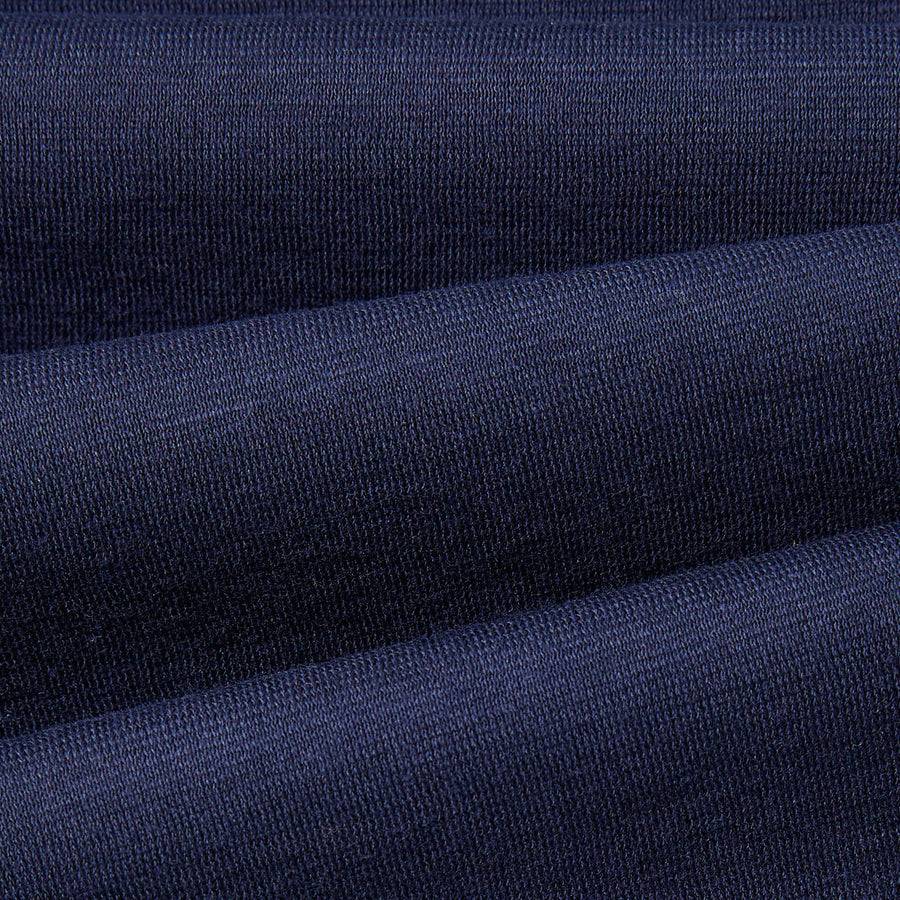 Paolo Pecora T-Shirt in Jersey e Contrasti - Blu Navy Promozione