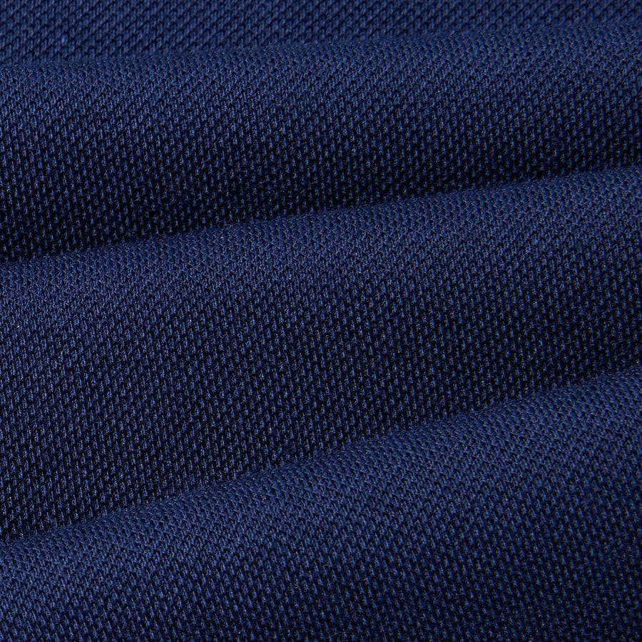 Paolo Pecora Polo in Cotone Piquet - Blu Navy Pezzi Unici