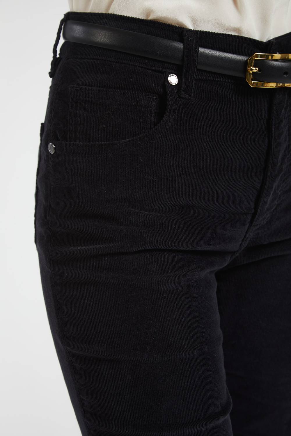 Piazza Sempione JENNIFER Pantalone bootcut con ricamo monogram Fino Al -60%