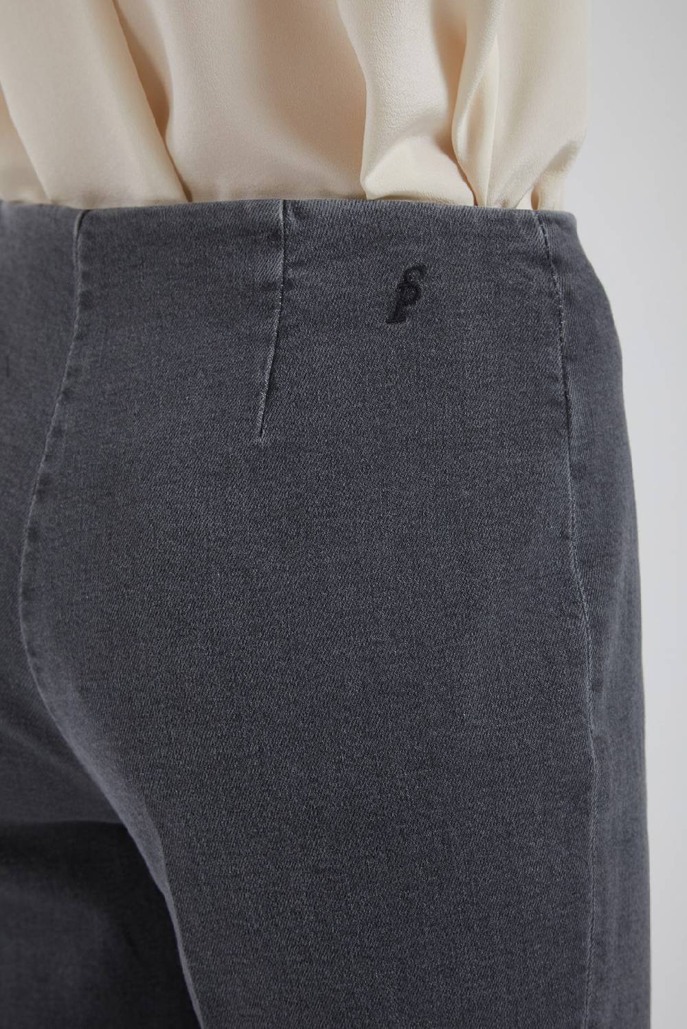 Piazza Sempione AUDREY Pantalone in denim nero Novità