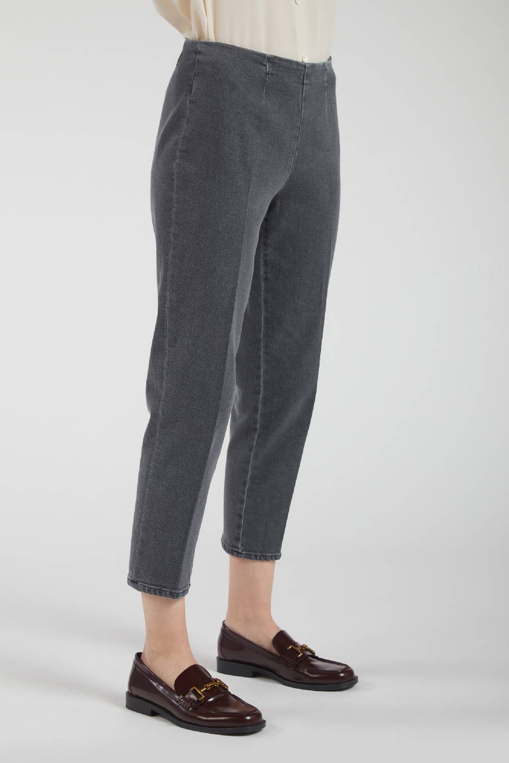 Piazza Sempione AUDREY Pantalone in denim nero Novità