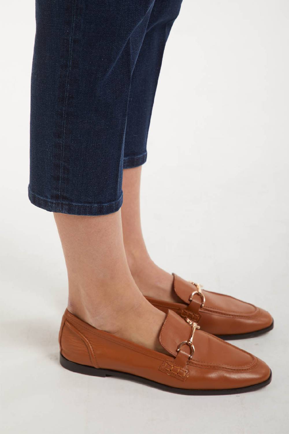 Piazza Sempione AUDREY pantalone iconico AUDREY in denim blu elasticizzato Negozio