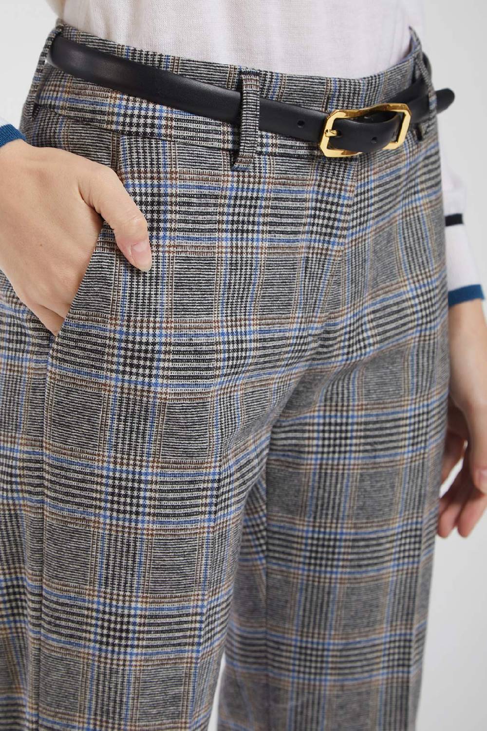 Piazza Sempione LUISA Pantalone Principe di Galles Soddisfazione Garantita