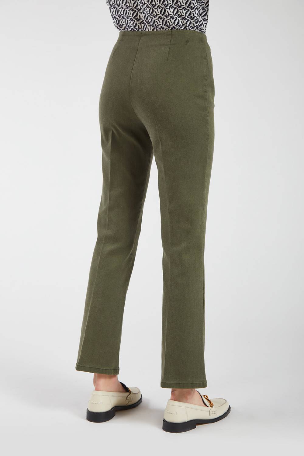 Piazza Sempione GRACE Pantalone cropped flare Negozi Online