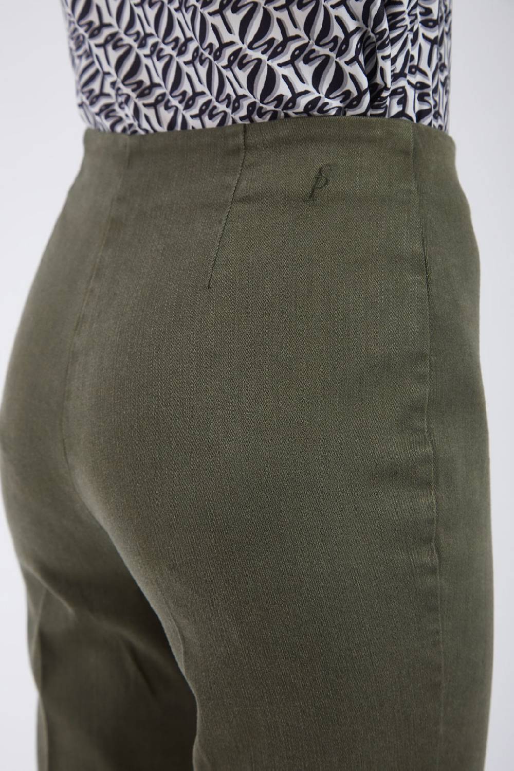 Piazza Sempione GRACE Pantalone cropped flare Negozi Online